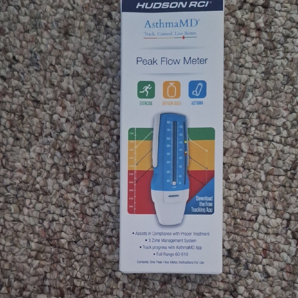 Hudson RCI AsthmaMD Peak Flow Meter